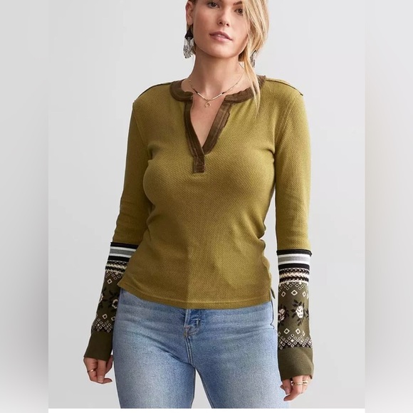Free People Tops - Free People Mikah Layering Thermal Cuff